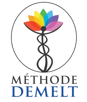 Logo méthode Demelt sans titre autour avec rond entier fin